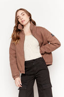 Parka Silveria Orgánica Café Mujer-3