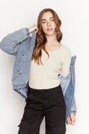 Parka Silveria Orgánica Denim Mujer-3