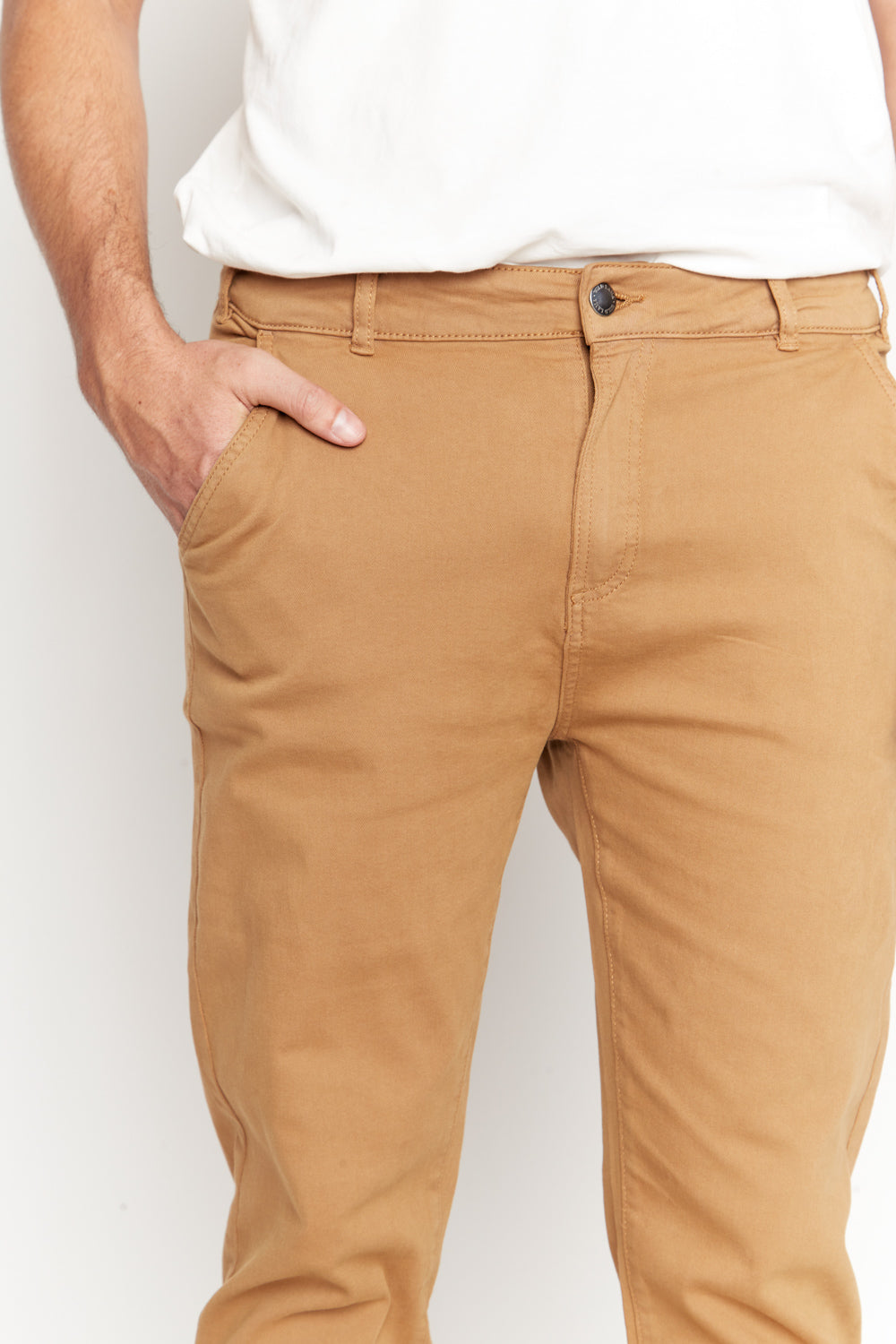 Pantalón Danel Orgánico Café Hombre - 0