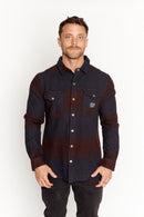 Camisa Serbal Orgánica Azul Hombre-2