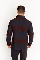Camisa Serbal Orgánica Azul Hombre-4