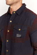 Camisa Serbal Orgánica Azul Hombre-3