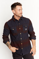 Camisa Serbal Orgánica Azul Hombre-1